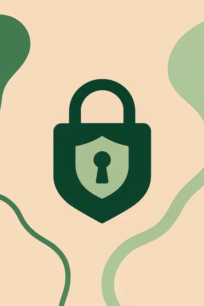 Mindset Online-Psychotherapie für Lehrkräfte_04 Die Abbildung eines Schlosses steht symbolisch für einen sicheren Datenschutz in deiner Mindset Online-Psychotherapie.